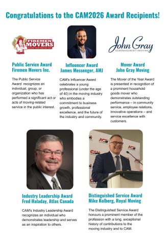 Award Winners 2026